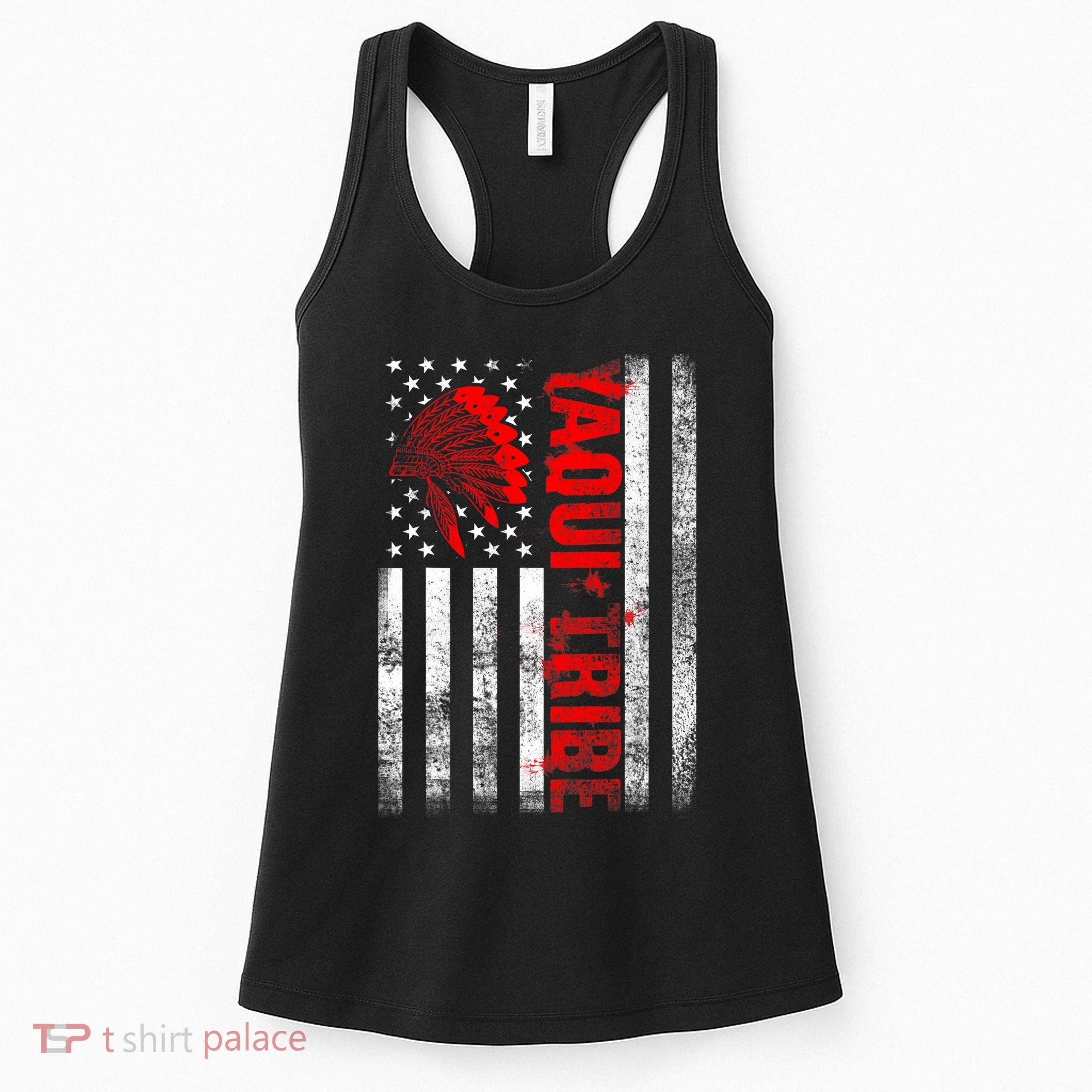 Proud To Be Yaqui Native American Indigenous Pride Indian Women's Tank Top