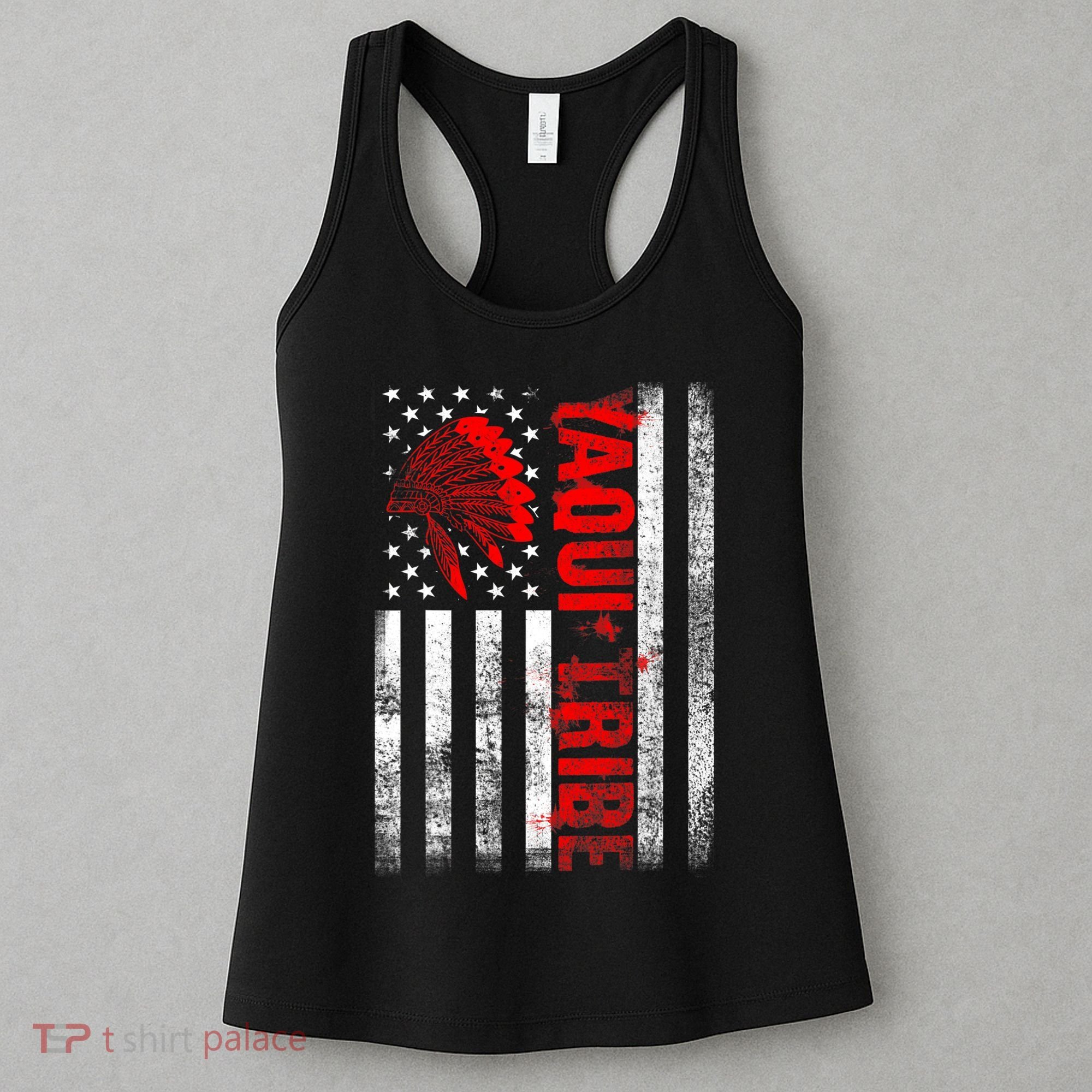 Proud To Be Yaqui Native American Indigenous Pride Indian Women's Tank Top