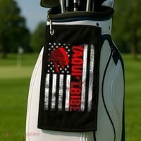 Proud To Be Yaqui Native American Indigenous Pride Indian Golf Towel thumb 2