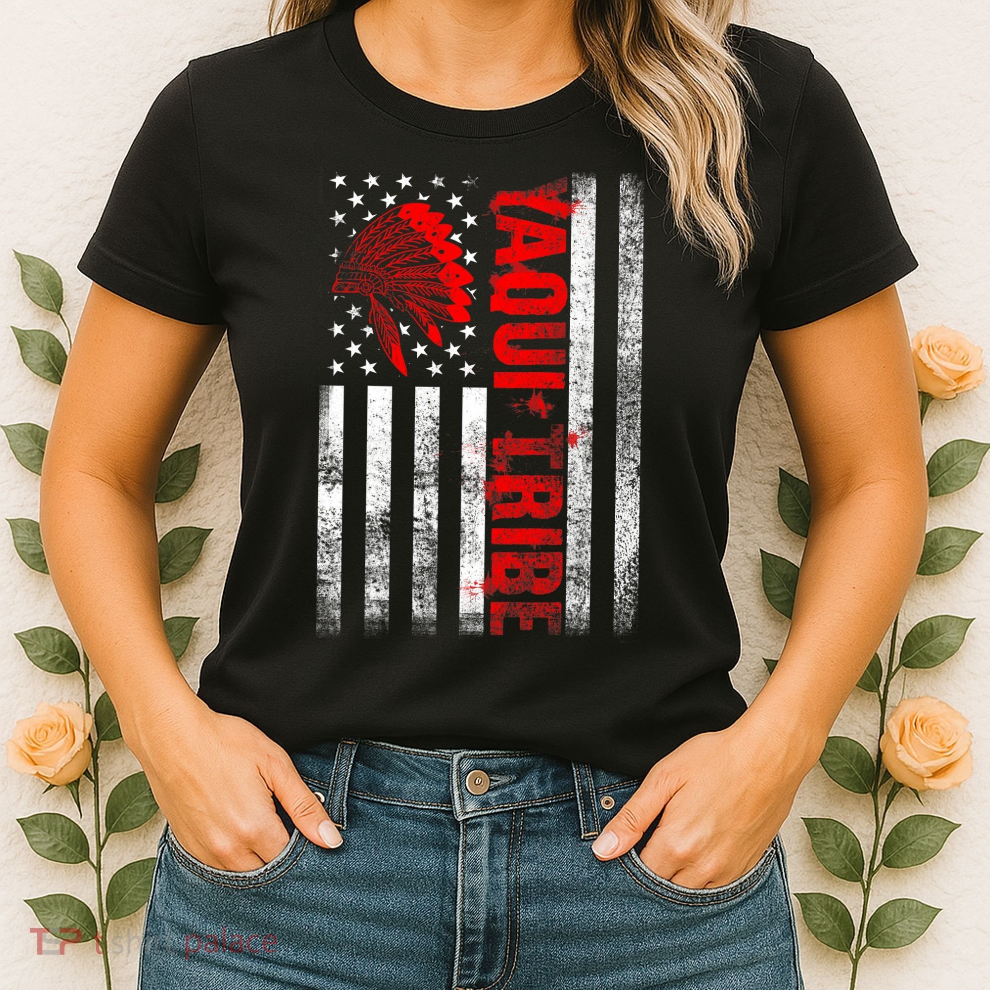 Proud To Be Yaqui Native American Indigenous Pride Indian Women's T-Shirt