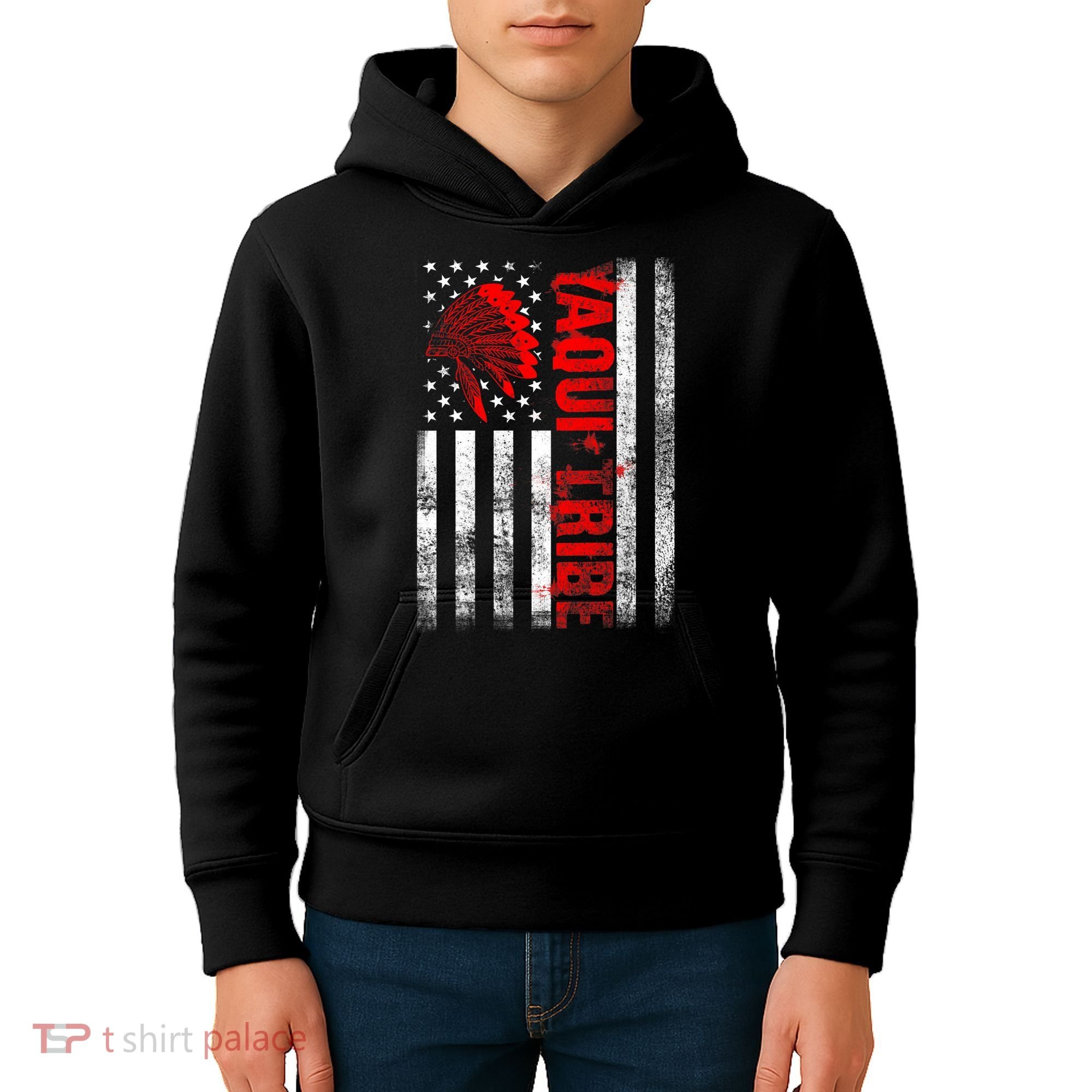 Proud To Be Yaqui Native American Indigenous Pride Indian Kids Hoodie