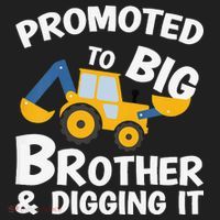 Promoted to Big Brother and Digging It Construction Brother Women's Sweatshirt thumb 2