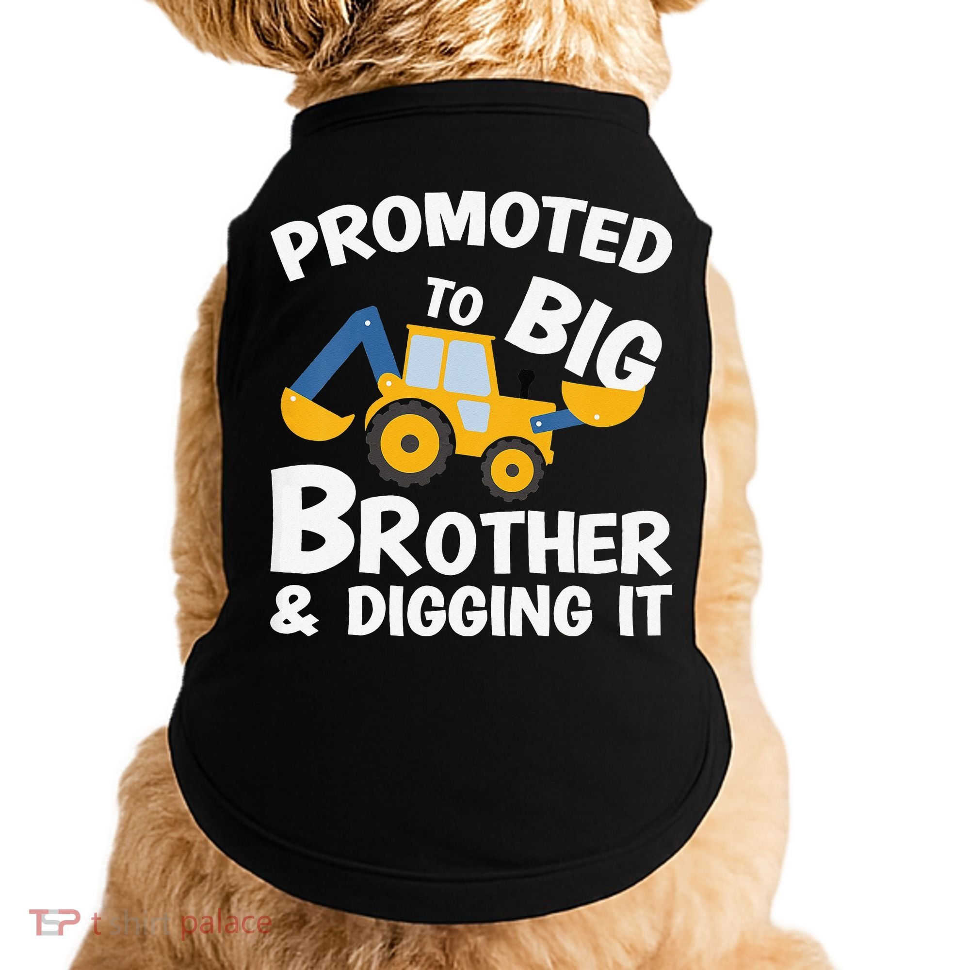 Promoted to Big Brother and Digging It Construction Brother Doggie Tank