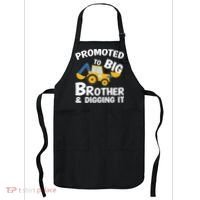 Promoted to Big Brother and Digging It Construction Brother Apron thumb 0