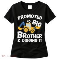 Promoted to Big Brother and Digging It Construction Brother Women's T-Shirt thumb 0