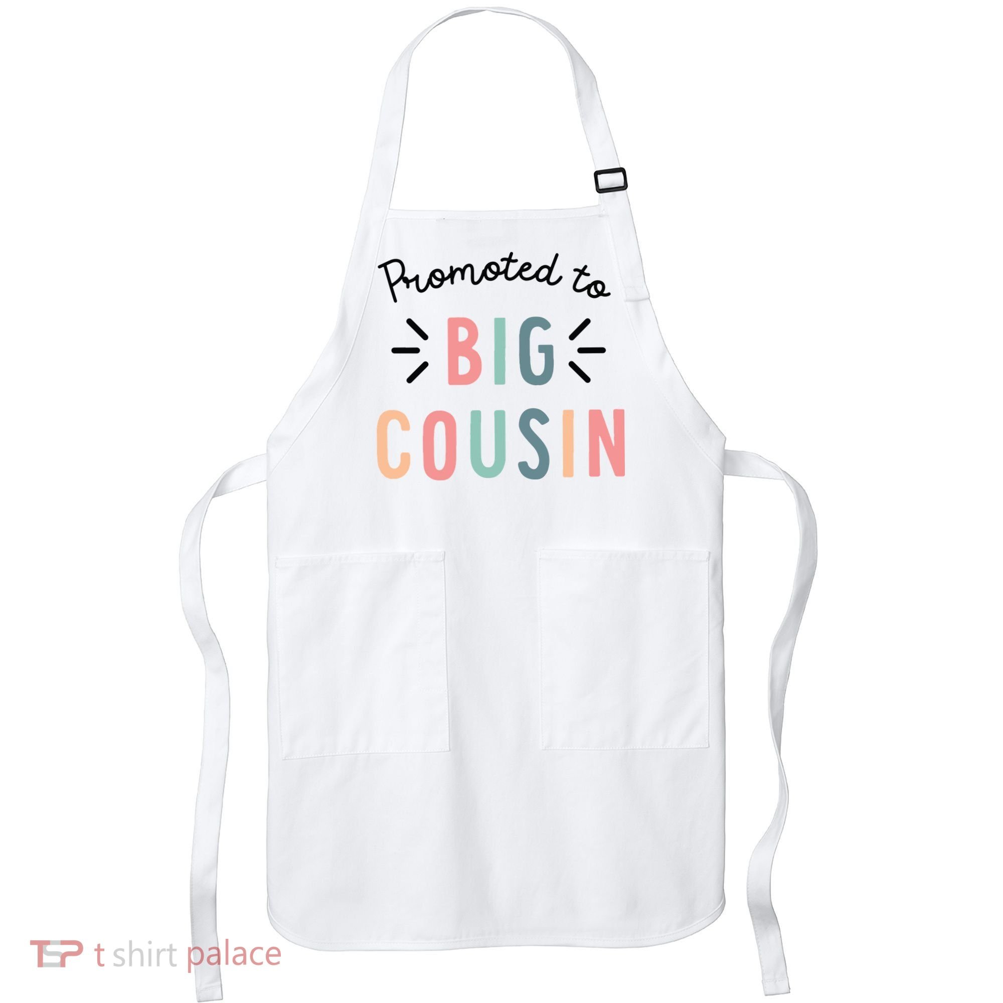 Promoted To Big Cousin Apron