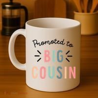 Promoted To Big Cousin Coffee Mug thumb 4