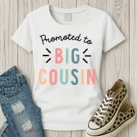 Promoted To Big Cousin Women's T-Shirt thumb 3