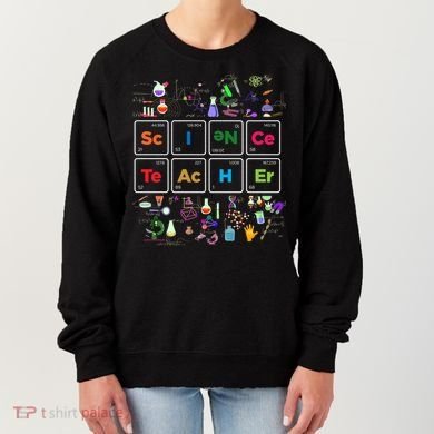 Periodic Table Chemist Nerd Science Teacher Chemistry Sweatshirt Women's Sweatshirt