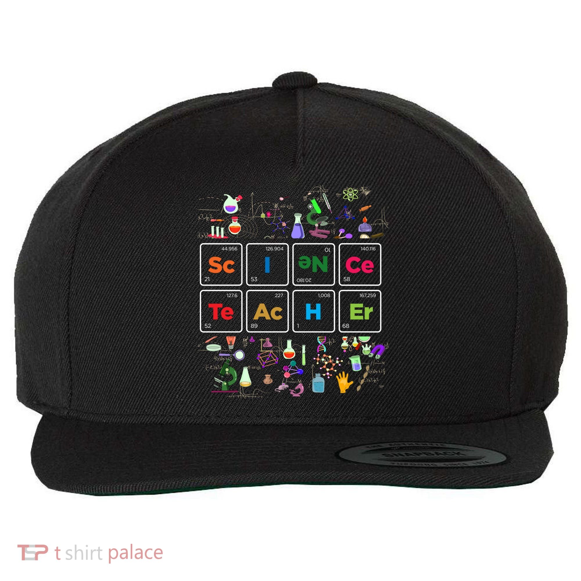 Periodic Table Chemist Nerd Science Teacher Chemistry Sweatshirt Wool Snapback Cap