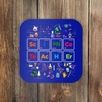 Periodic Table Chemist Nerd Science Teacher Chemistry Sweatshirt Coaster thumb 0