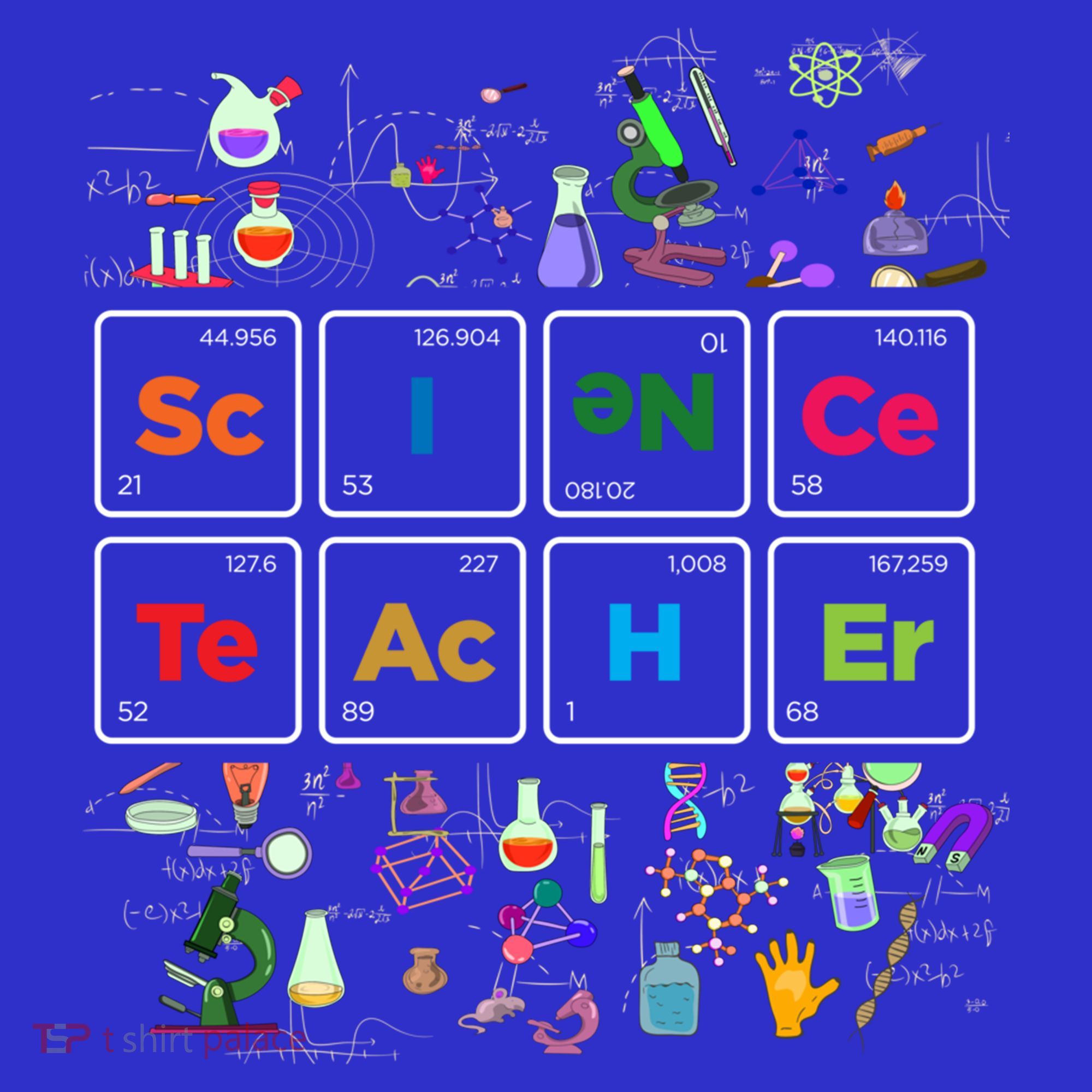 Periodic Table Chemist Nerd Science Teacher Chemistry Sweatshirt Women's Tank Top