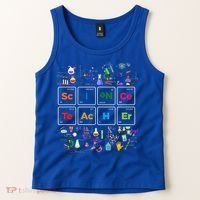 Periodic Table Chemist Nerd Science Teacher Chemistry Sweatshirt Tank Top thumb 2