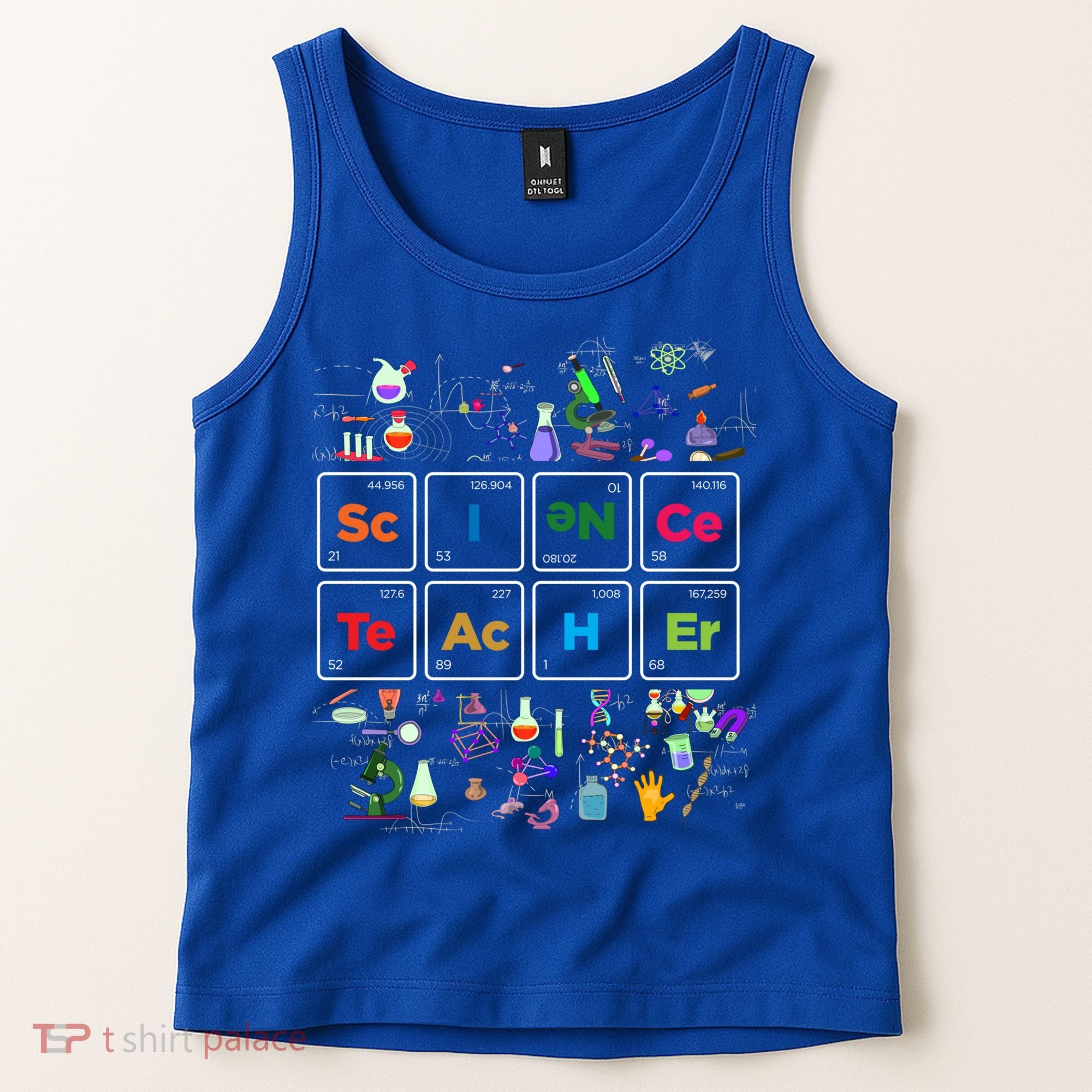 Periodic Table Chemist Nerd Science Teacher Chemistry Sweatshirt Tank Top
