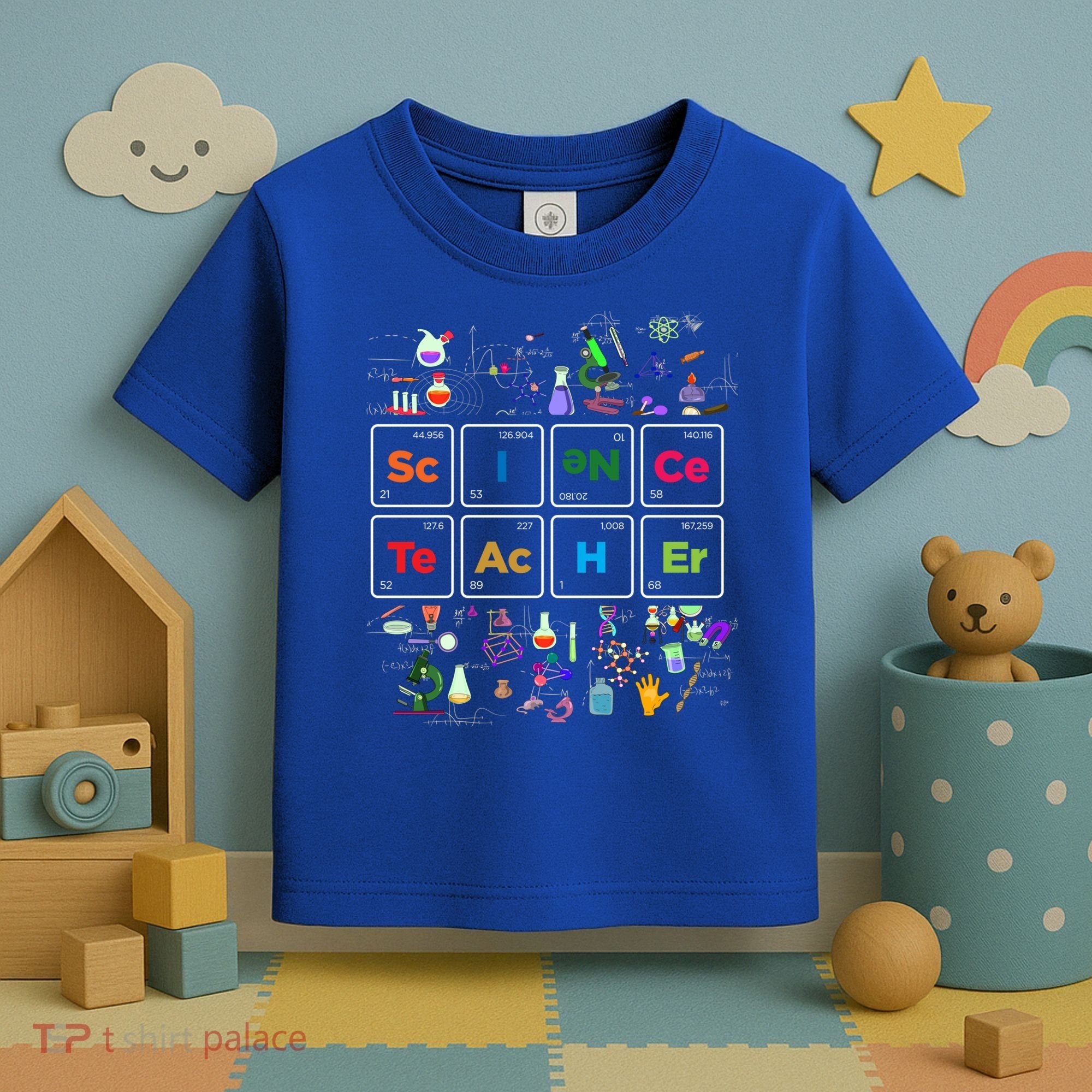 Periodic Table Chemist Nerd Science Teacher Chemistry Sweatshirt Toddler T-Shirt