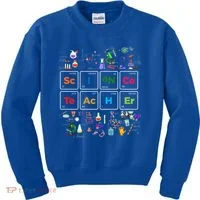 Periodic Table Chemist Nerd Science Teacher Chemistry Sweatshirt Kids Sweatshirt thumb 0