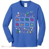 Periodic Table Chemist Nerd Science Teacher Chemistry Sweatshirt Kids Long Sleeve Shirt thumb 0