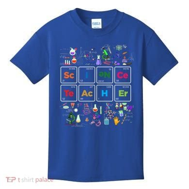 Periodic Table Chemist Nerd Science Teacher Chemistry Sweatshirt Kids T-Shirt