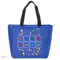 Periodic Table Chemist Nerd Science Teacher Chemistry Sweatshirt Tote Bag thumb 0
