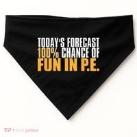Pe Teacher Cool Educator School Physical Education USA-Made Doggie Bandana thumb 0