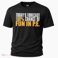Pe Teacher Cool Educator School Physical Education Cooling Performance Crew T-Shirt thumb 0
