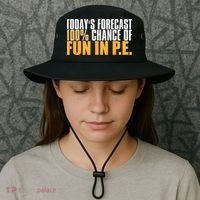 Pe Teacher Cool Educator School Physical Education Bucket Hat thumb 3