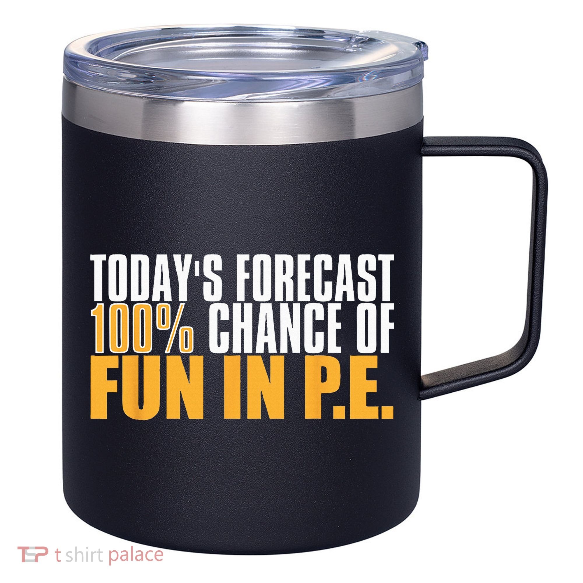 Pe Teacher Cool Educator School Physical Education 12oz Stainless Steel Coffee Mug