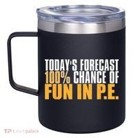 Pe Teacher Cool Educator School Physical Education 12oz Stainless Steel Coffee Mug thumb 2