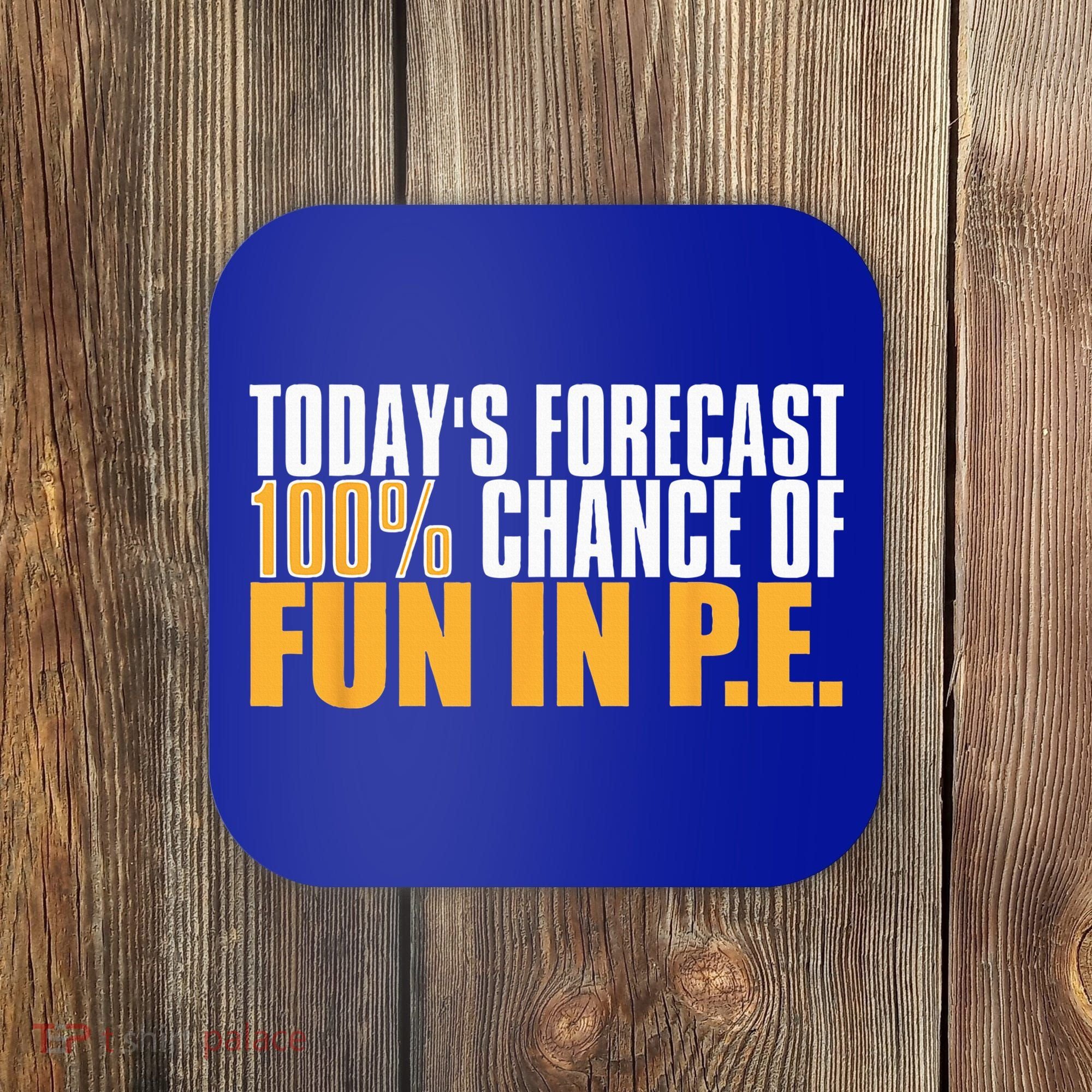 Pe Teacher Cool Educator School Physical Education Coaster