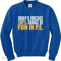 Pe Teacher Cool Educator School Physical Education Kids Sweatshirt thumb 0