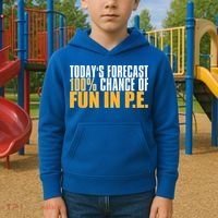 Pe Teacher Cool Educator School Physical Education Kids Hoodie thumb 2