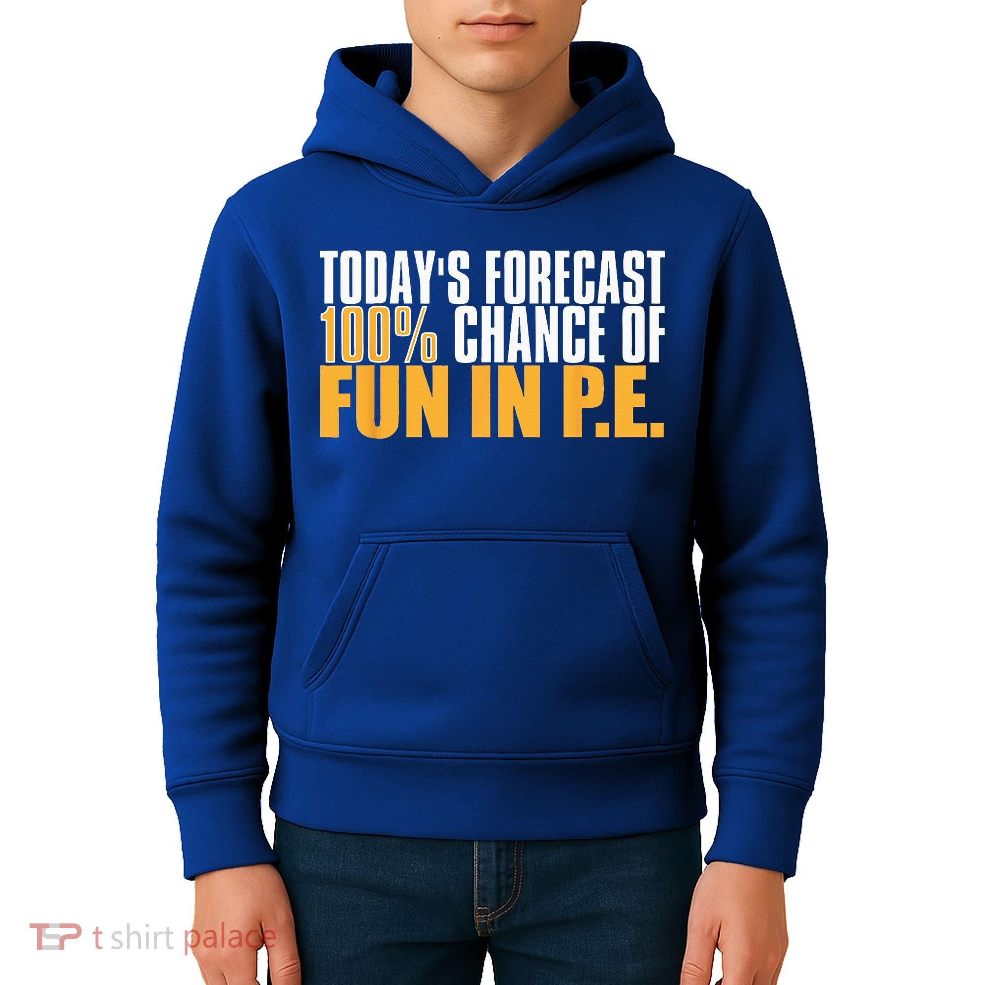 Pe Teacher Cool Educator School Physical Education Kids Hoodie