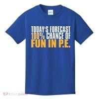 Pe Teacher Cool Educator School Physical Education Kids T-Shirt thumb 0