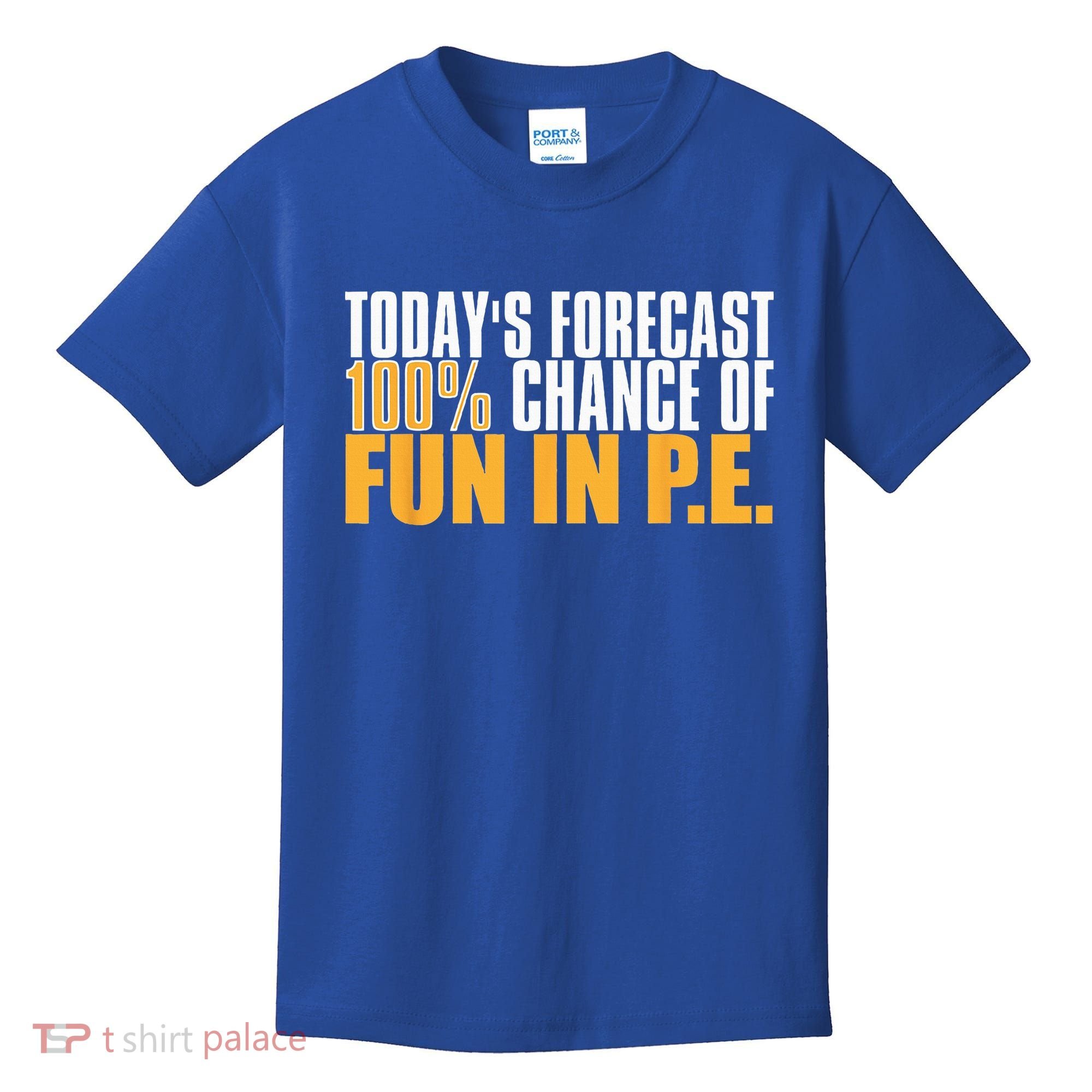 Pe Teacher Cool Educator School Physical Education Kids T-Shirt