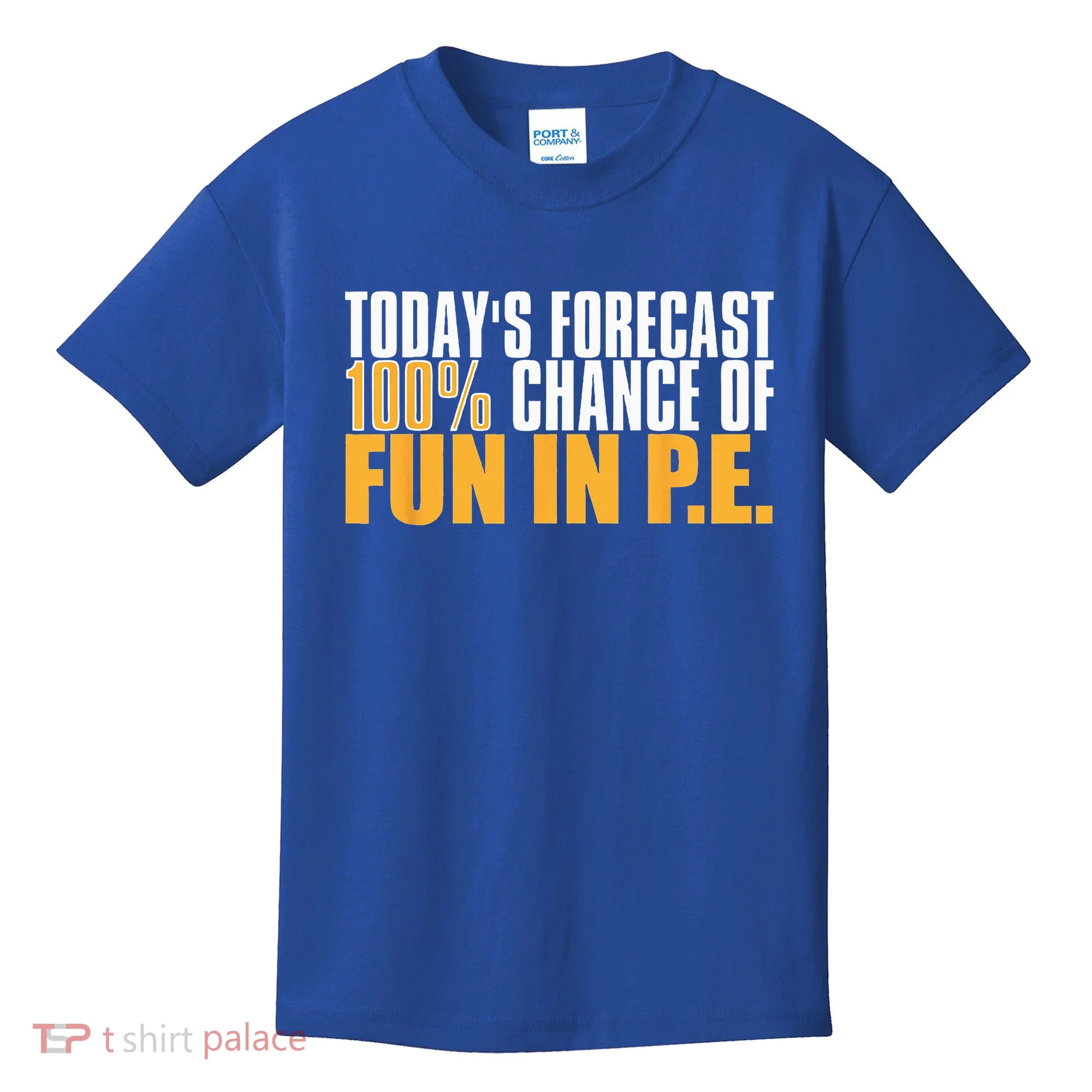 Pe Teacher Cool Educator School Physical Education Kids T-Shirt