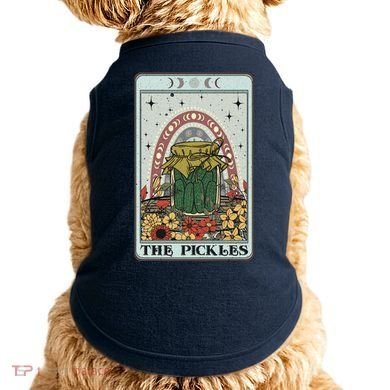 Pickles Tarot Card, Cottagecore Tarot Reader Reading Doggie Tank