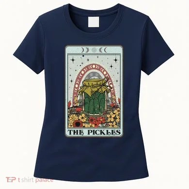 Pickles Tarot Card, Cottagecore Tarot Reader Reading Women's T-Shirt