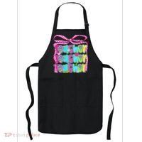 Preppy Teacher Coquette Bow Teacher Summer Last Day Apron thumb 0
