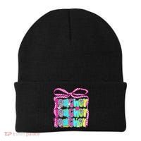 Preppy Teacher Coquette Bow Teacher Summer Last Day Beanie thumb 0