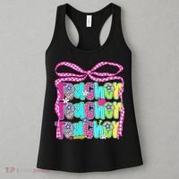 Preppy Teacher Coquette Bow Teacher Summer Last Day Women's Tank Top thumb 3