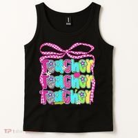 Preppy Teacher Coquette Bow Teacher Summer Last Day Tank Top thumb 2