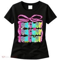Preppy Teacher Coquette Bow Teacher Summer Last Day Women's T-Shirt thumb 0