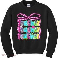 Preppy Teacher Coquette Bow Teacher Summer Last Day Kids Sweatshirt thumb 0