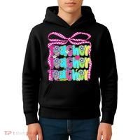 Preppy Teacher Coquette Bow Teacher Summer Last Day Kids Hoodie thumb 4
