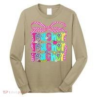 Preppy Teacher Coquette Bow Teacher Summer Last Day Long Sleeve Shirt thumb 0