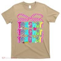 Preppy Teacher Coquette Bow Teacher Summer Last Day T-Shirt thumb 0