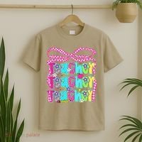 Preppy Teacher Coquette Bow Teacher Summer Last Day T-Shirt thumb 2