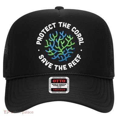 Protect The Coral Save The Reef Ocean Conservation Lover Hat