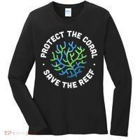 Protect The Coral Save The Reef Ocean Conservation Lover Women's Long Sleeve Shirt thumb 0