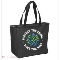Protect The Coral Save The Reef Ocean Conservation Lover Tote Bag thumb 2